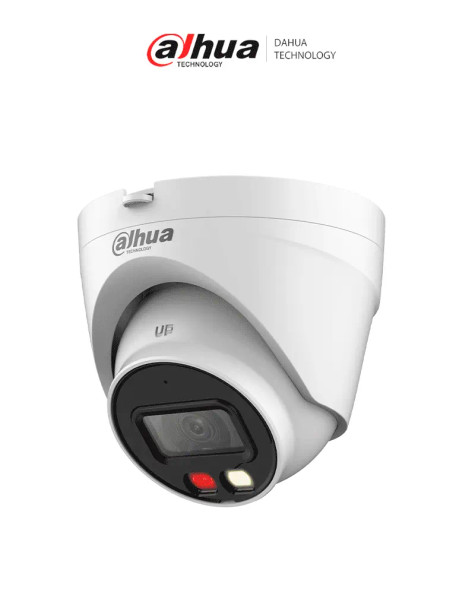 DAHUA DH-IPC-HDW1239VP-A-IL-0280B Cámara IP Domo 2MP con Iluminador Dual y Detección Humana