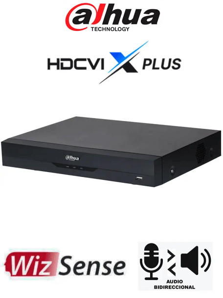 DVR DAHUA DH-XVR5108HE-I3/T 8 Canales 5MP Lite WizSense con Reconocimiento Facial