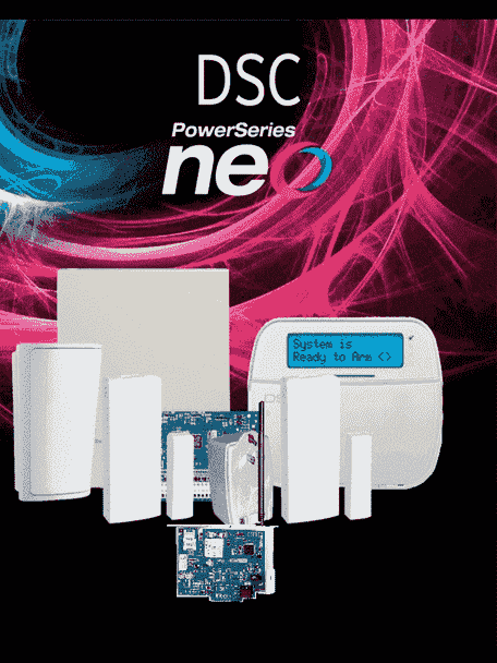 DSC NEO-RF-LCD-3G SB Paquete NEO 32 Zonas /Comunicador Dual TL2803GE