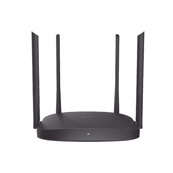 HIKVISION DS-3WR12C Router Inalámbrico WISP / Hasta 1200 Mbps / Doble Banda AC (2.4 GHz y 5 GHz) / 4 Puertos 10/100 Mbps / 4 Antenas Omnidireccional de 5 dBi / Interior
