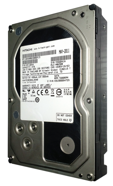 HITACHI HUS724030ALE641 DISCO DURO 3TB / 7200RPM / 3.5'' / NEW PULL (1010318)