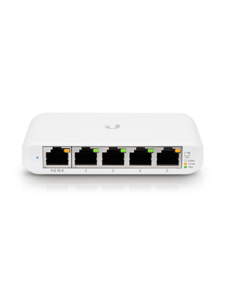 UBIQUITI USW-FLEX-MINI Switch UniFi Administrable Compacto de 5 Puertos 