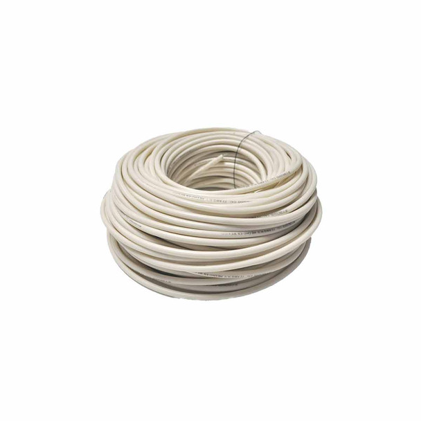 S-FIRE AWG50 Cable doble aislado de alta durabilidad para cercas electrificadas Bobina con 50 mts (Cable bujia).Cable calibre 22 Rango de temperatura de operación -10 a 60°C Alambre flexible multifilar recubierto anti-UV.