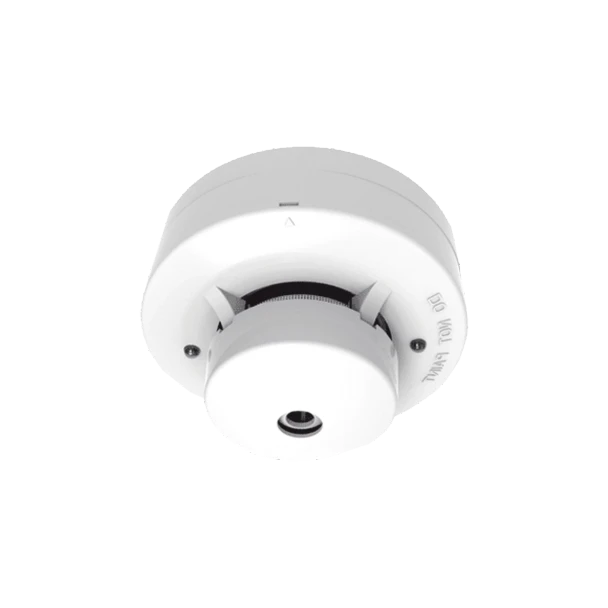 HIKVISION DS-PDSMK-4BAR Detector de Humo Fotoeléctrico No Direccionable de 4 Hilos / Soporta Funcionalidad Autónoma (Buzzer Integrado) / Indicadores LED