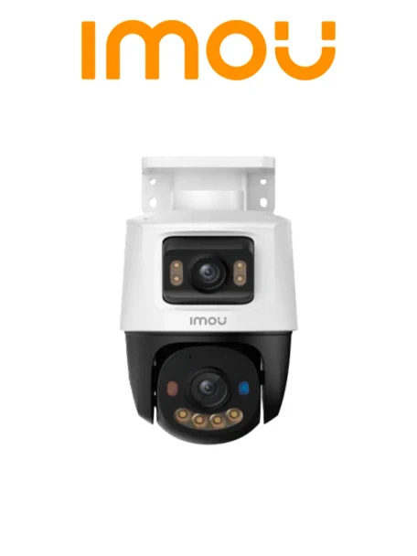 IMOU PS70F 10MP Camara PT - Doble Lente - 10 MP - PoE - IP67 - H - 265 - Smart Color - disuacion activa - Deteccion de Humanos y Vehiculos - Audio 2 vias - Soporta Micro SD 512GB - Weatherproof - Smart Tracking - ONVIF