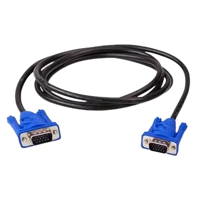 RADOX 081-782 Cable con Conectores VGA 4MTS - Macho - Color Negro