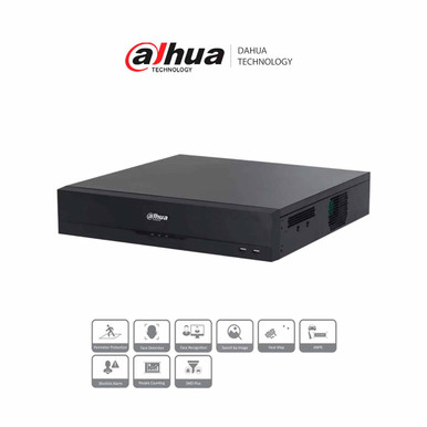 DAHUA DHI-NVR5816-EI NVR IP WizSense de 16 canales 2MP/ 2U 8HDD/ AcuPick/ H.265+/ 384 Mbps/ Admite Raid0/1/5/6/10/ Face Detection/ Face Recognition/ Protección Perimetral/ SMD plus/ Soporta IA por cámara