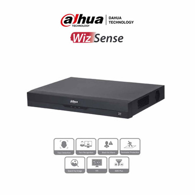 DAHUA NVR2208-8P-I2 - NVR de 8 Megapixeles/ 8 Canales IP/ WizSense/ 8 Puertos PoE/ Smart H.265+/ 1 Ch de Reconocimiento Facial y FD/ Hasta 10 Bases de Datos de Rostros/ 2 Puertos SATA/ SMD Plus/ Max. Decodificación de 6x1080p FPS/ Onvif