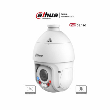 DAHUA SD4E425GB-HNR-A-PV1 - Cámara IP PTZ de 4 MP con WizSense, TiOC, FullColor, zoom 25x, Quick Pick, AutoTracking, SMD 4.0, IR 100 m, luz visible 50 m, E/S de alarma y audio, IP66 y PoE. Tecnología avanzada para tu seguridad