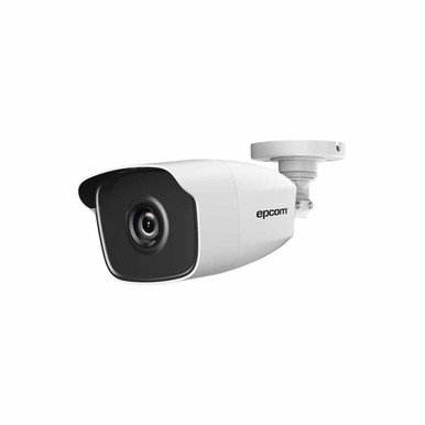 EPCOM B8TURBOXG2W Bala TURBOHD 2 Megapíxeles (1080p) / METÁLICA / Gran Angular 103° / Lente 2.8 mm / IR EXIR 40 mts / Exterior IP66 / TVI-AHD-CVI-CVBS.