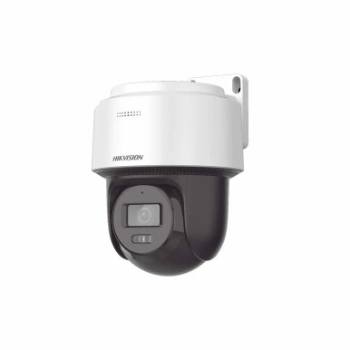 HIKVISION DS-2DE2C400MWG-E [FlexVu] Domo PT IP 4 Megapíxel / Lente 4 mm / Dual Light (30 mts IR + 30 mts Luz Blanca) / Autoseguimiento en Humanos / PoE / IP66 / Micrófono y Bocina Integrado (Audio de Dos Vías)