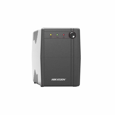 HIKVISION DS-UPS1000-X de 1000 VA / 600 W / Protección Contra Sobrecarga y Descarga / Entrada y Salida 120 VCA / 6 Tomas NEMA 5-15R (4 con Respaldo y 2 sin Respaldo).
