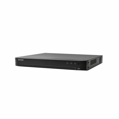HIKVISION IDS-7216HUHI-M2/X DVR 16 Canales TURBOHD + 16 Canales IP / 8 Megapíxel (4K) / Audio Bidireccional / ACUSENSE / Reconocimiento Facial / 2 Bahías de Disco Duro / Salida de Video en 4K / H.265.