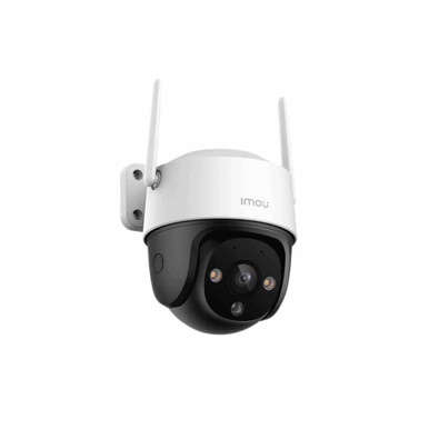 IMOU Cruiser SE+ 3MP (IPC-K7CN-3H1WE) - Cámara IP PT de 3MP con WiFi ofrece Full Color, audio bidireccional, 30m, micrófono y altavoz, disuasión activa sirena 110dB, autotracking, ranura MicroSD e IP66.
