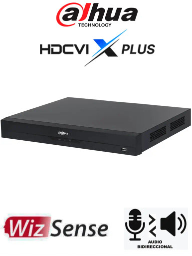 DAHUA DH-XVR5232AN-4KL-I3/T DVR 32 Canales 4K WizSense con Reconocimiento Facial e IA