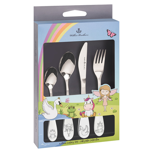 4 Piece Children's Cutlery Set - Fairytale 4 Piece Children's Cutlery Set - Fairytale