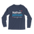 Nathan Johnson (Navy Long-Sleeve Tee)