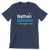 Nathan Johnson (Unisex Navy Tee)