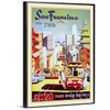 San Francisco TWA vintage poster