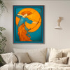  Art Nouveau Artemis Moon goddess boho wall art  