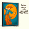  Art Nouveau Artemis Moon goddess boho wall art  