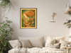  Art Nouveau astrology goddess Virgo boho Zodiac wall art   