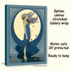  Art Nouveau astrology goddess Cancer boho Zodiac wall art   