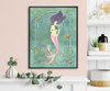  Copy of Limoux Maree with Mermaid French Advertising 