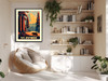 Yosemite vintage travel poster original design