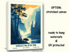  Yellowstone vintage travel poster original design 