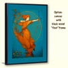 Art Nouveau Diana Goddess original design boho wall art 