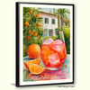 Cocktail "White House" Wall Art original design, bar, kitchen decor, giclee canvas poster 