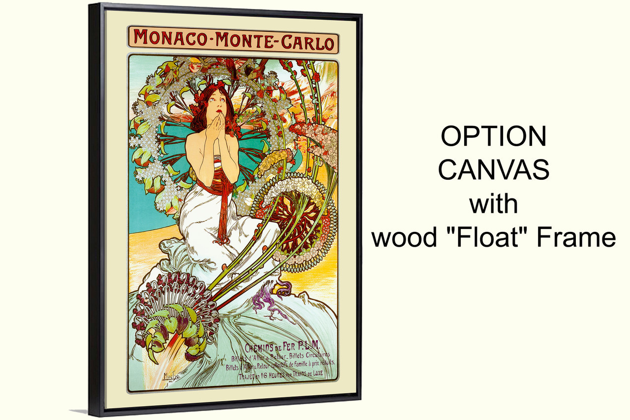 Monaco Monte Carlo by Mucha - Voila Vintage Studio