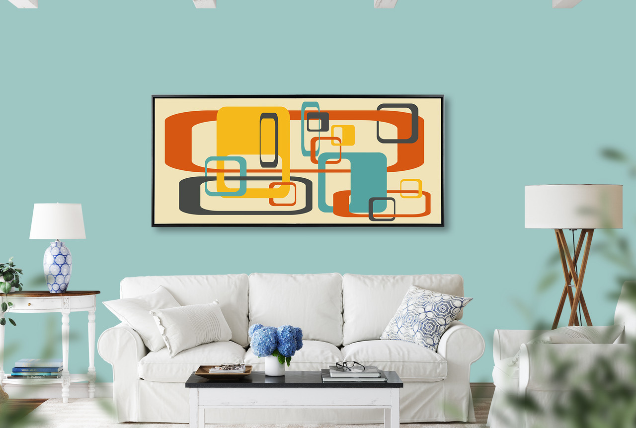 Mid century Modern abstract 
