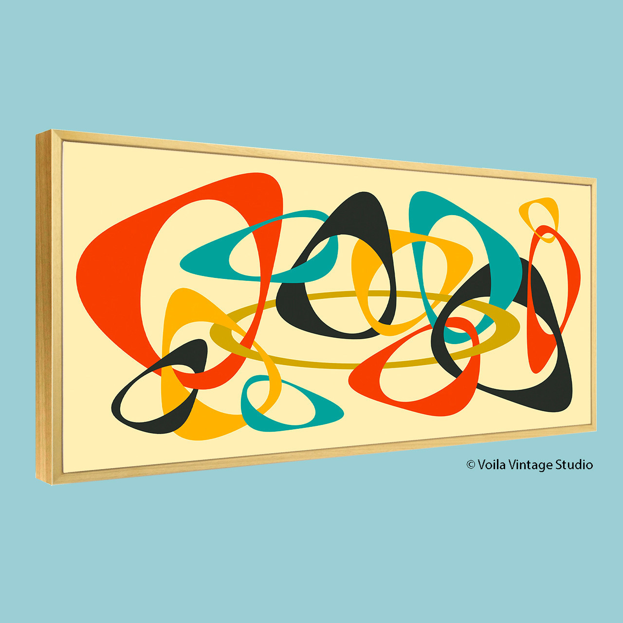 Mid century Modern abstract 