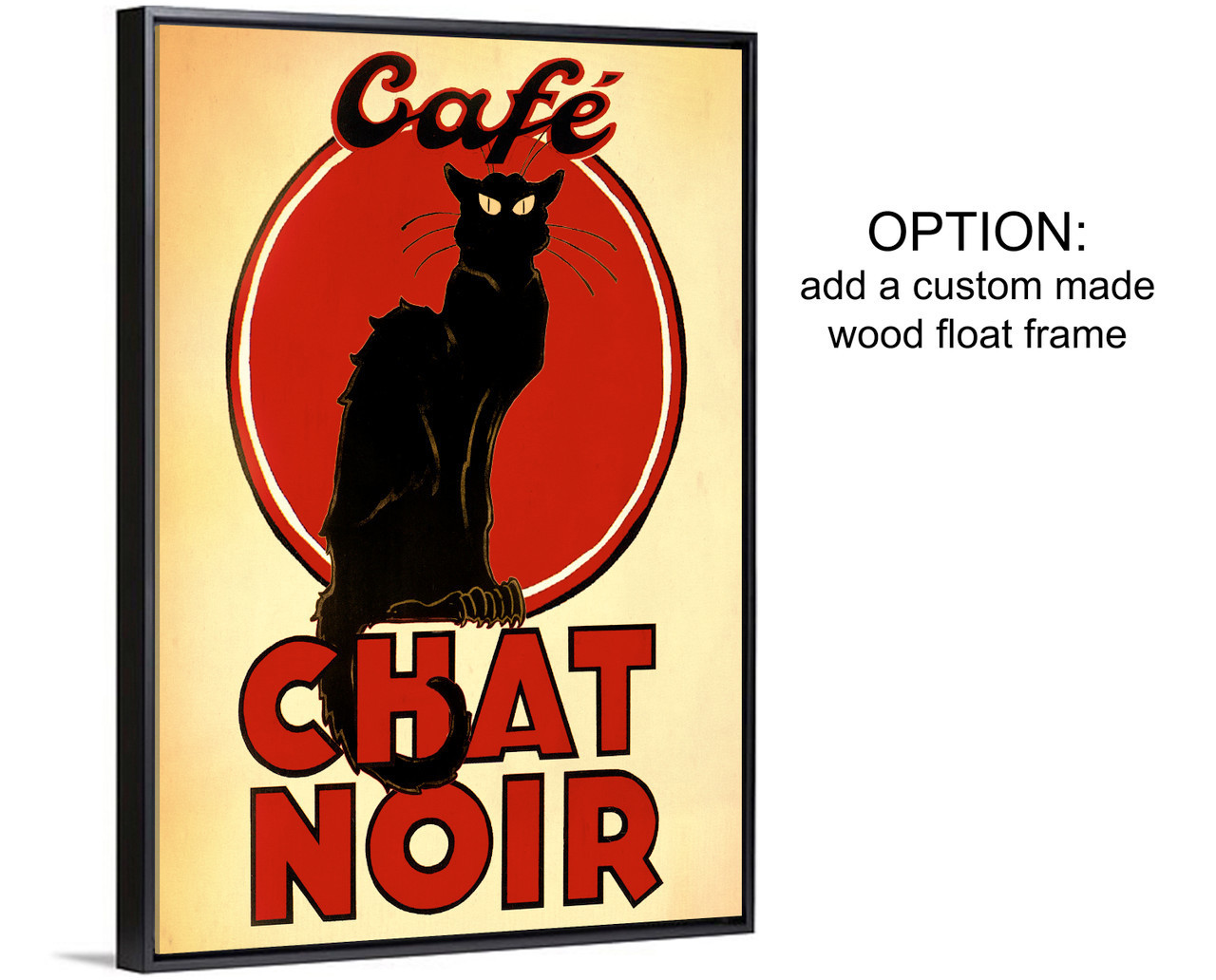  Cafe Chat Noir French advertising  