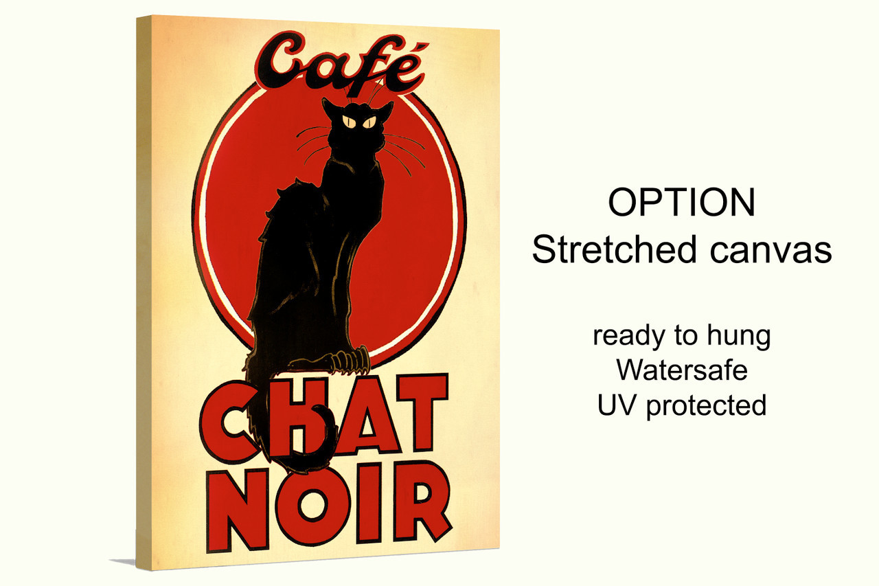  Cafe Chat Noir French advertising  