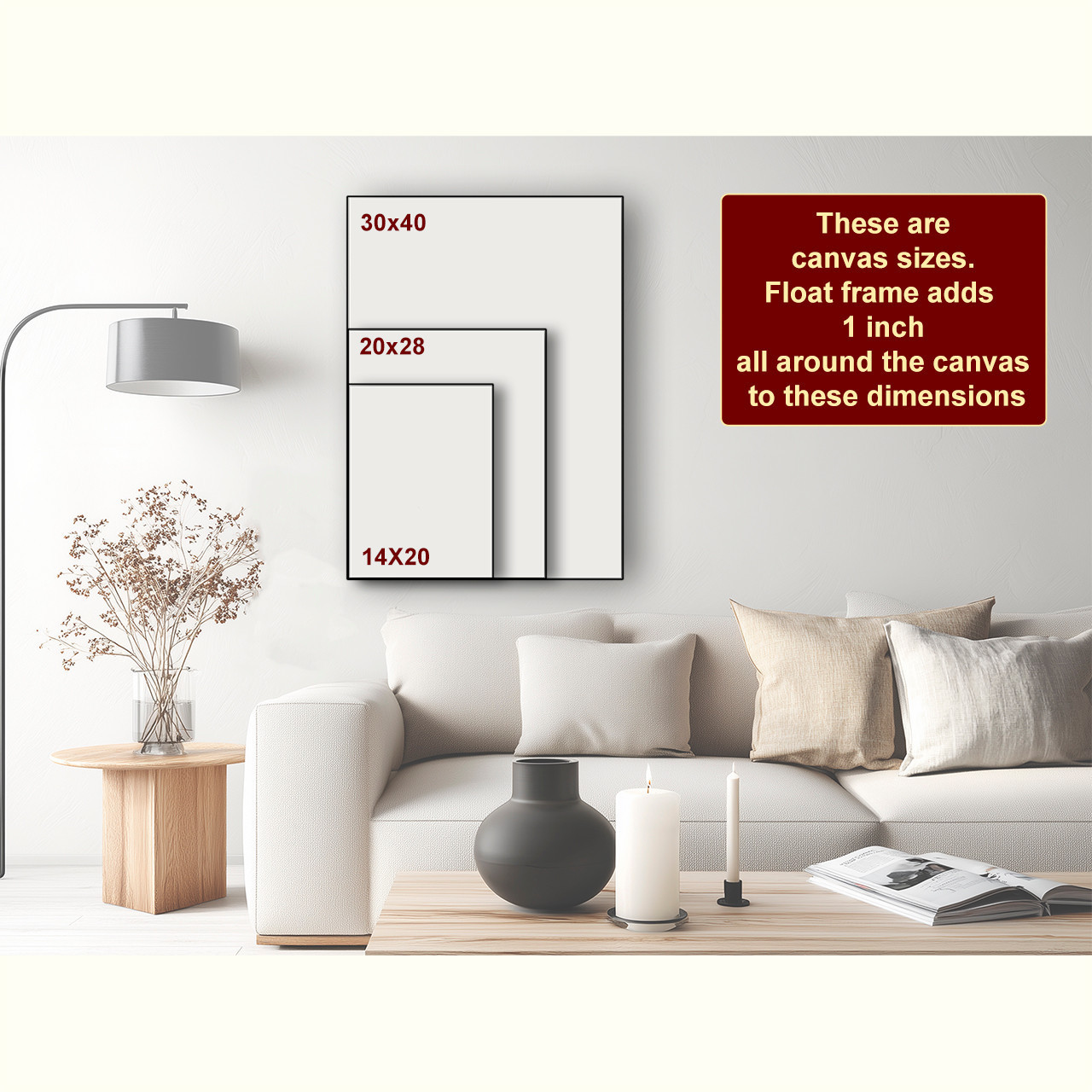  Mid century Modern house No5 giclee on canvas 