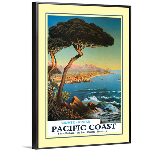 Pacific Coast Santa Barbara, Carmel, Monterey