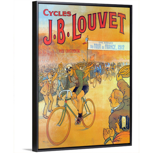 Tour de France 1912 Bicycle Advertising Cycles Louvet