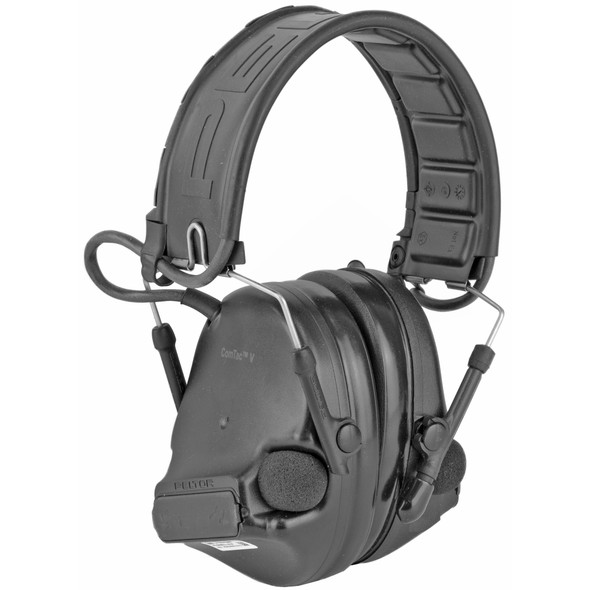 3M/Peltor ComTac V, Electronic Earmuff, Headband, Foldable, Black Color MT20H682FB-09 SV