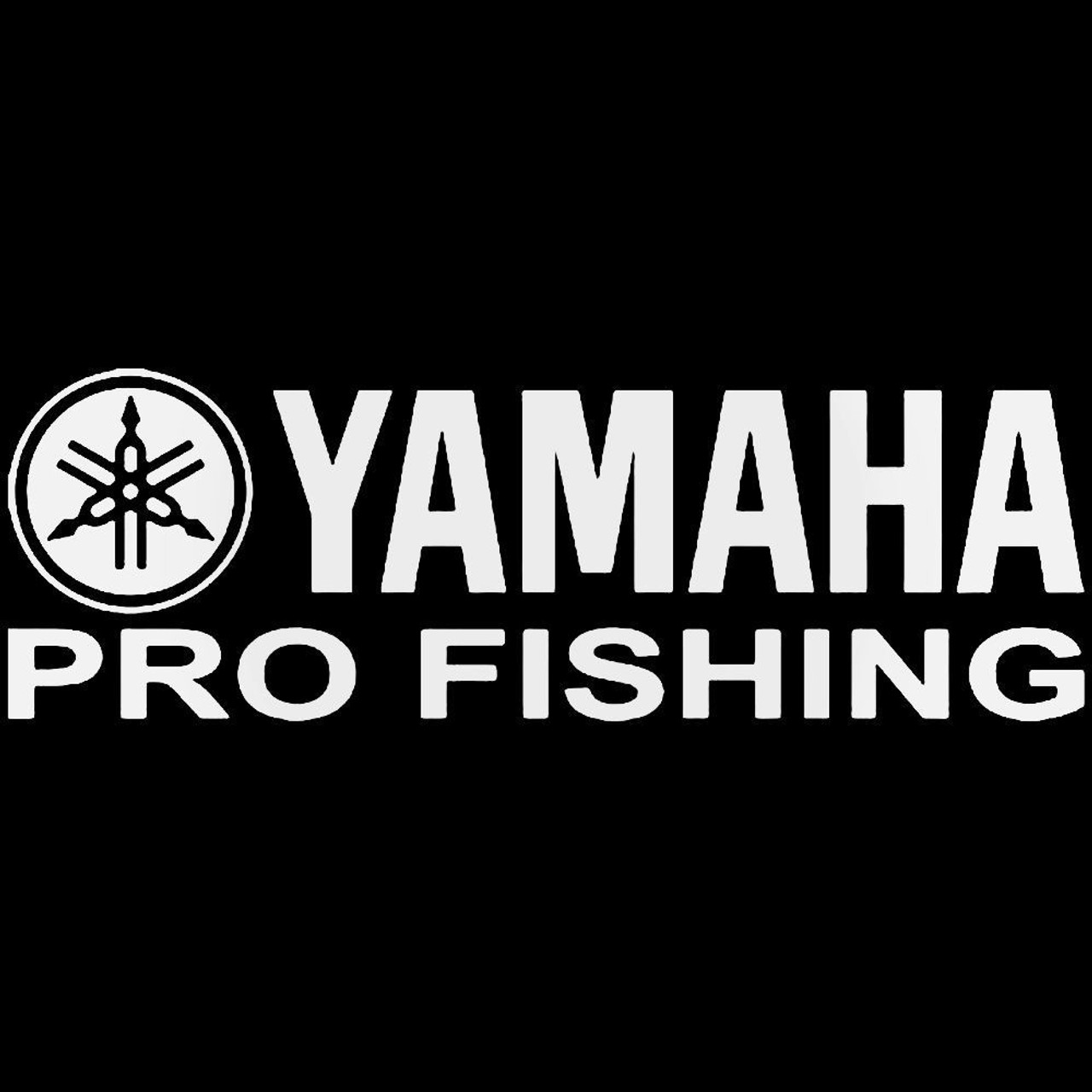 Yamaha Pro Fishing Vinyl Decal Sticker