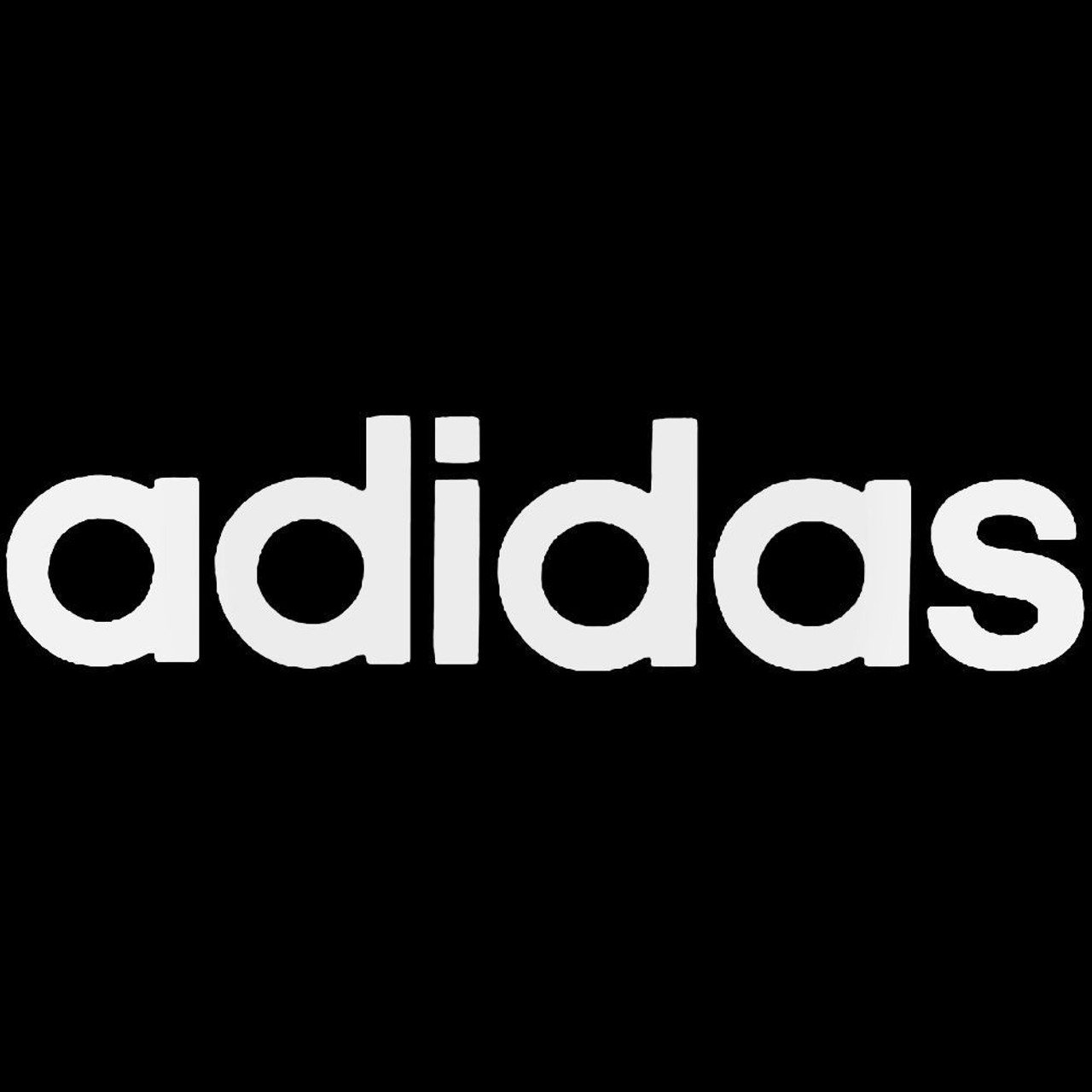 Adidas Text Skateboard Decal Sticker