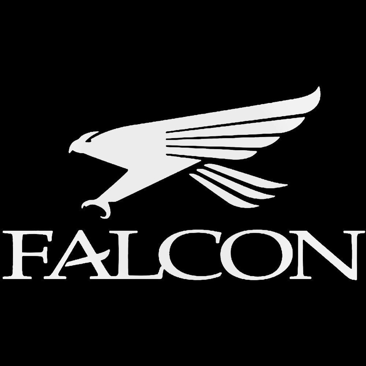 Falcon Fishing Rods Decal Sticker