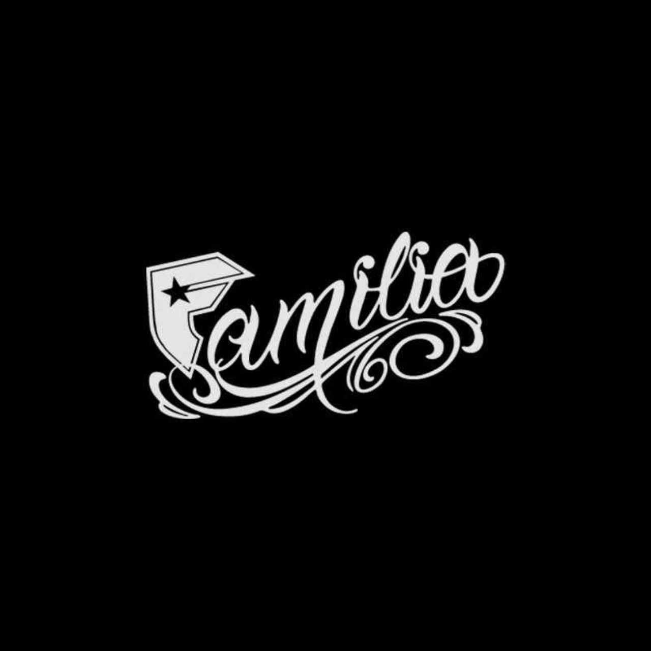Familia Famous Famous Stars And Straps Logo Decal Sticker