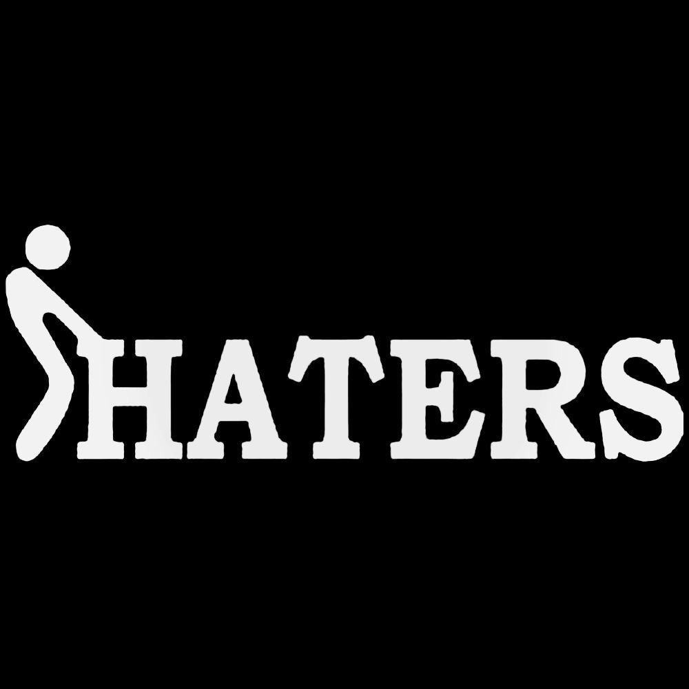 8 Sets FXCK HATERS Tire Letter Stickers – 1.06" Font, Fit 14-22 Inch Wheels, Matte Finish