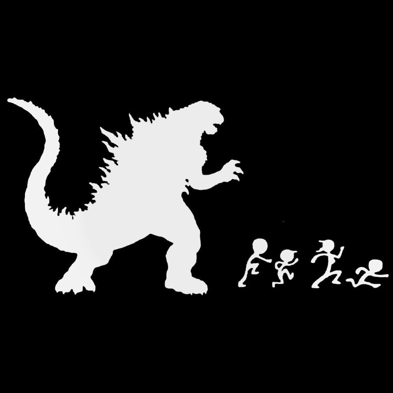 Godzilla Sticker by Original_Wicked
