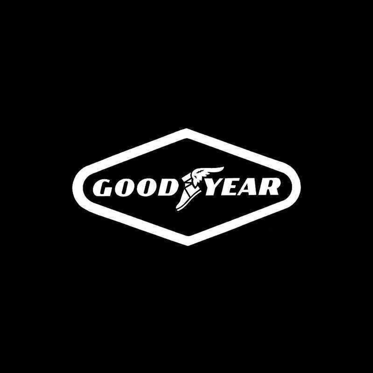 7205-0119 Vinyl Decal Sticker GOODYEAR Tyres 