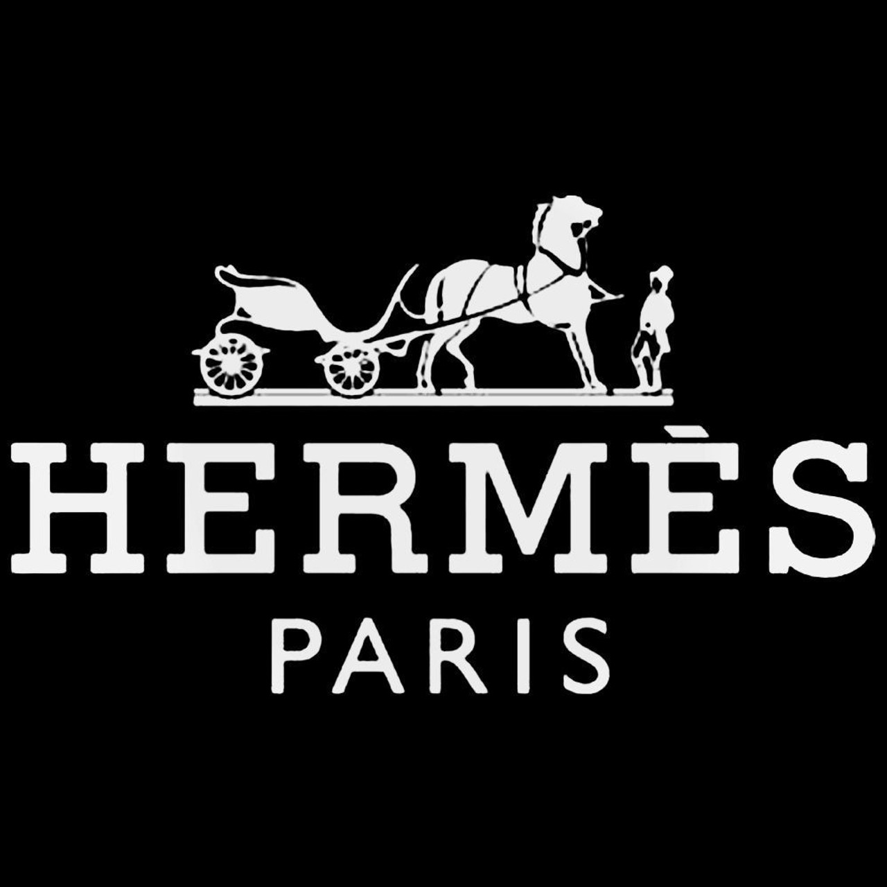 Hermes Logo Decal Sticker