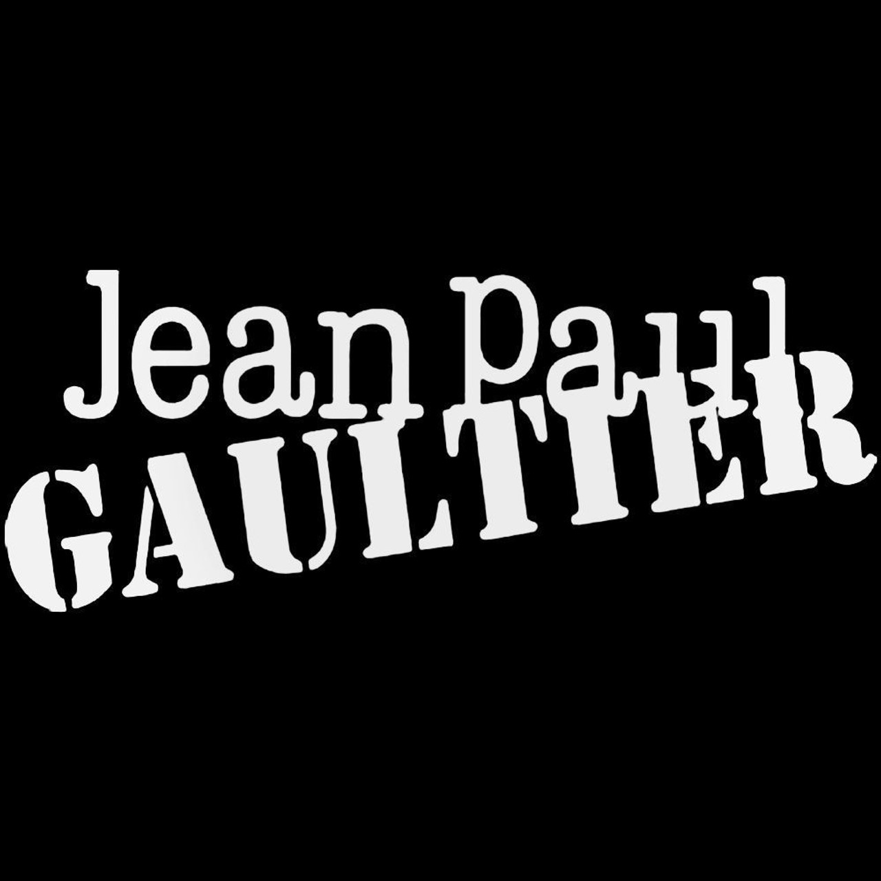 Jean Paul Gaultier Logo Decal Sticker